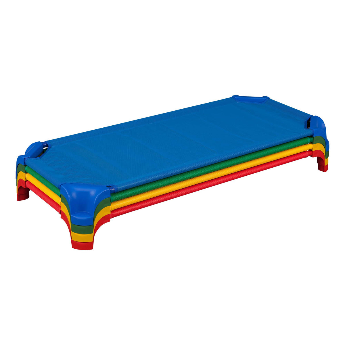 Stackable Daycare Cot with Easy Lift Corners Q98630