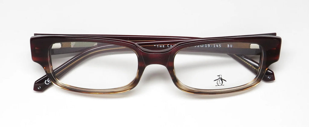 Burgundy Gradient Eyeglasses T8528