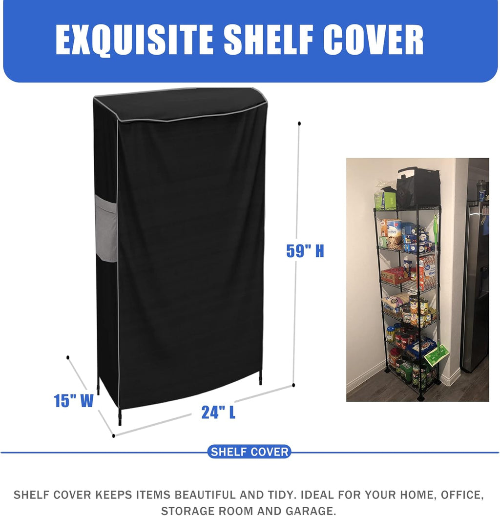 Shelf Cover (24x15x59 Inch) Pack of 2 W26095
