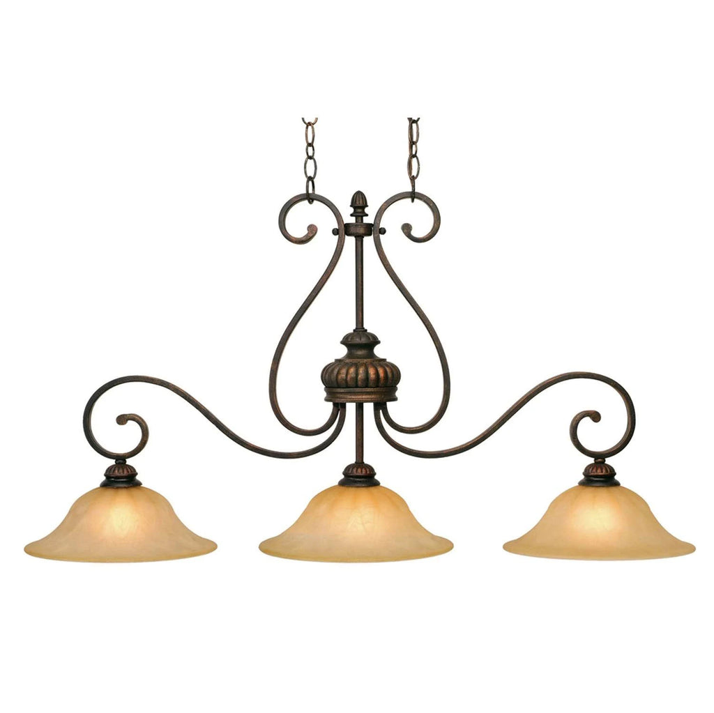 Leather Crackle Island Light U7089