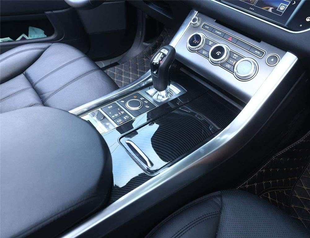 Carbon Fiber Style ABS Plastic Center Console Panel Cover Trim T74020