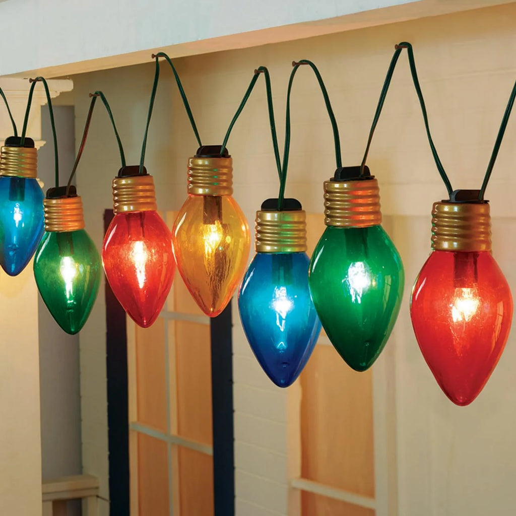 8-Count Multi-Color C7 Christmas String Lights, 10.5 ft I3054
