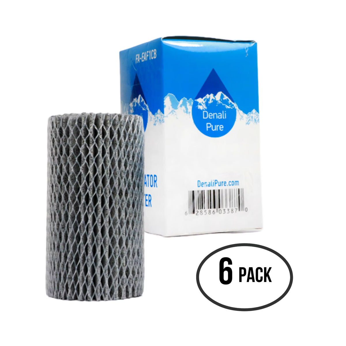 6-Pack Refrigerator Air Filter Z63703
