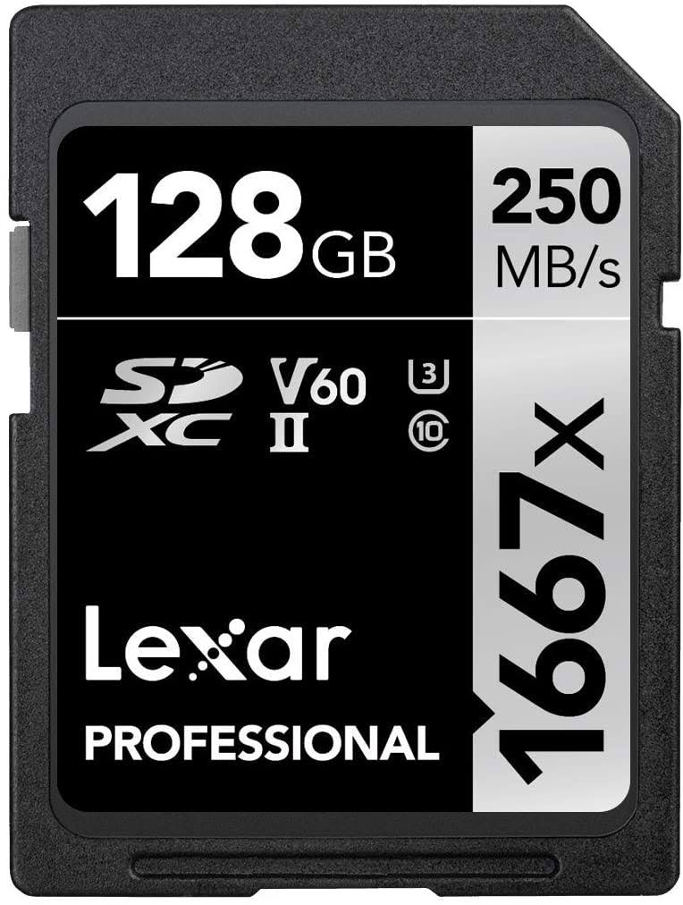 128GB UHS-II SDXC Memory Card (2-Pack) M242