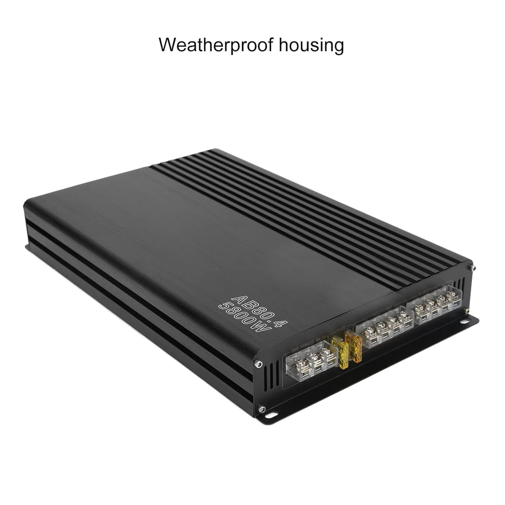 5800W 12V Weatherproof 4 Ohm Car Audio Amplifier L854606