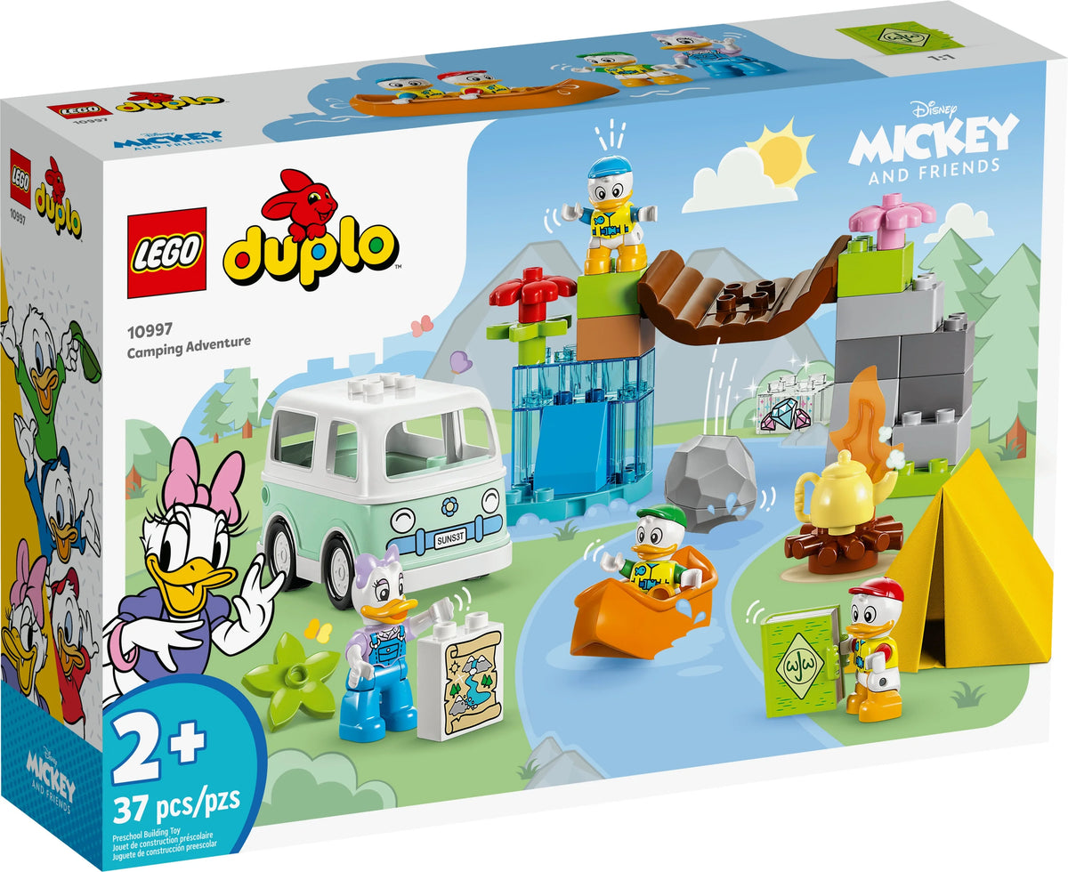LEGO DUPLO Disney Mickey and Friends Camping Adventure 10997 Toddler Building Toy Set T877185