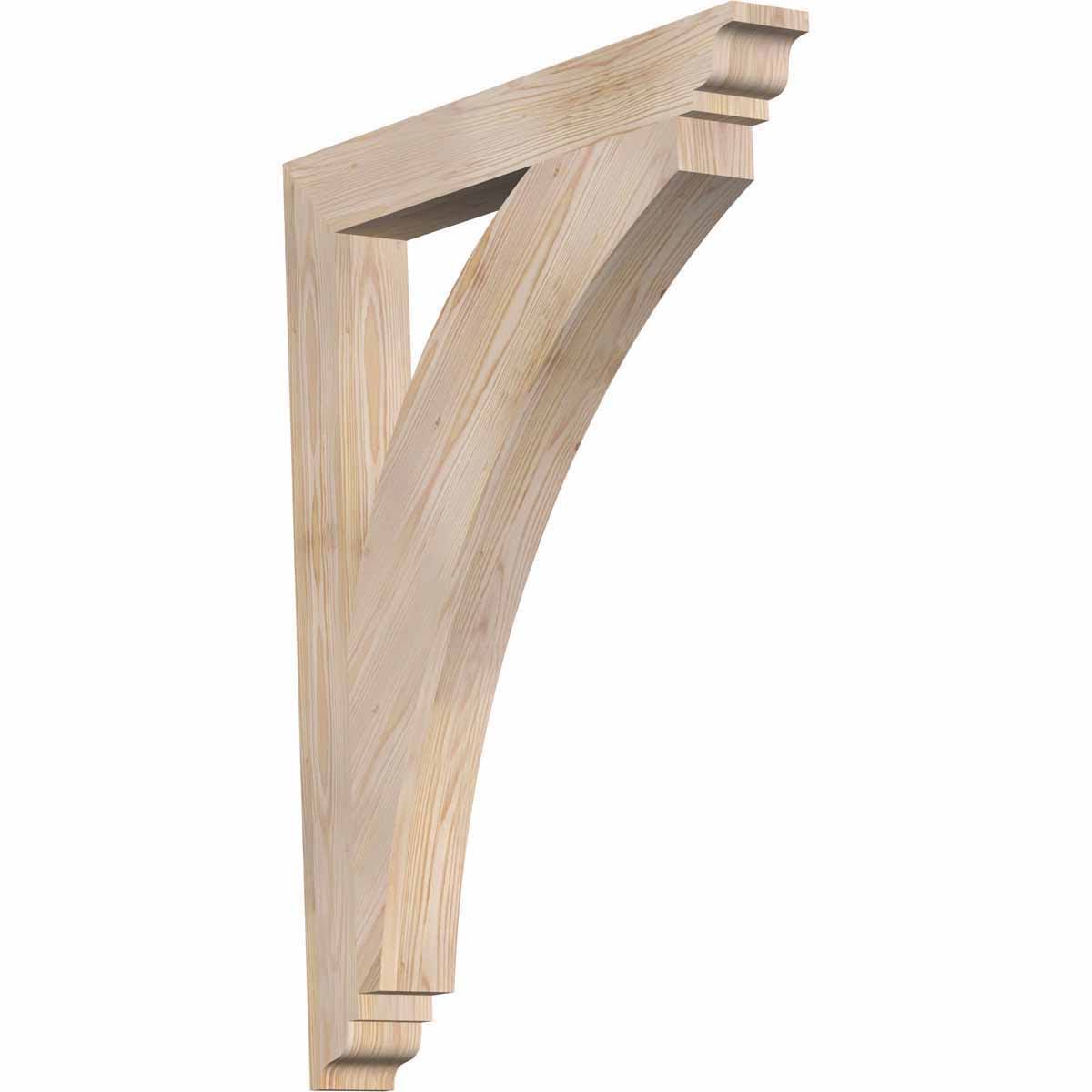 Douglas Fir Thorton Traditional Smooth Bracket Q475839