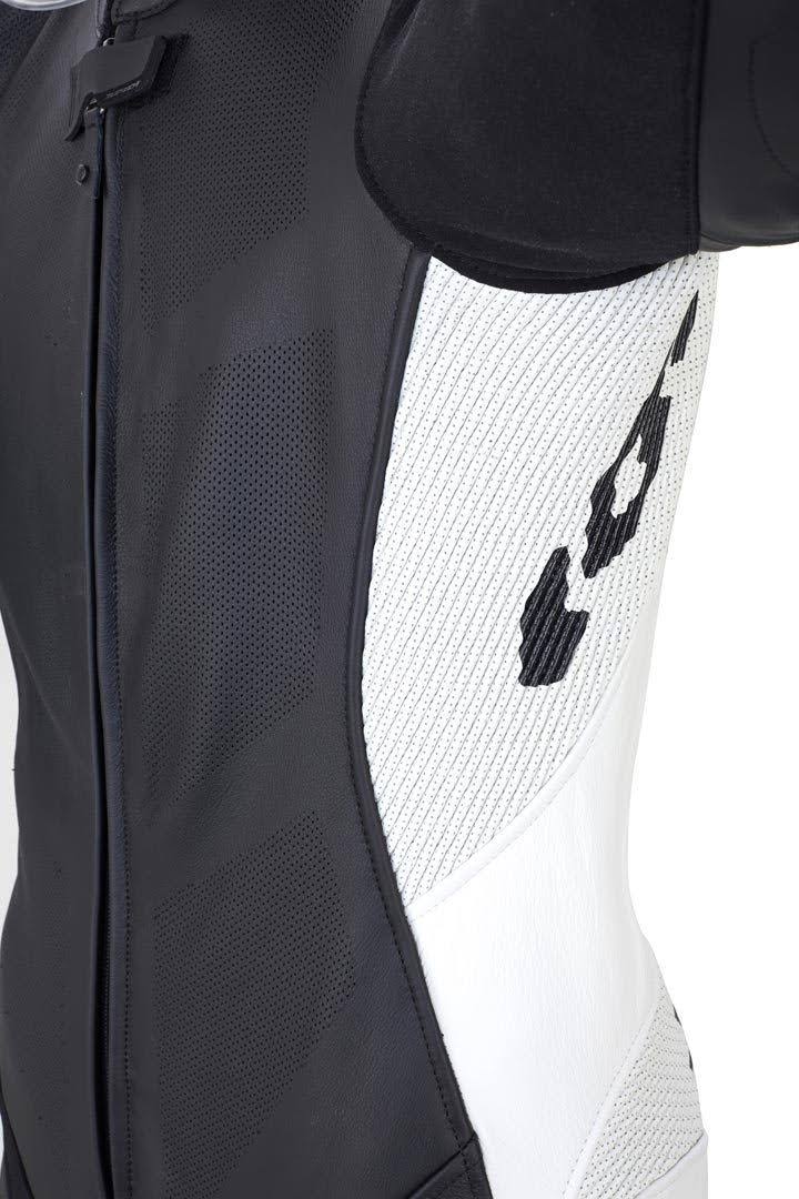 Black-White Leather Suit M580
