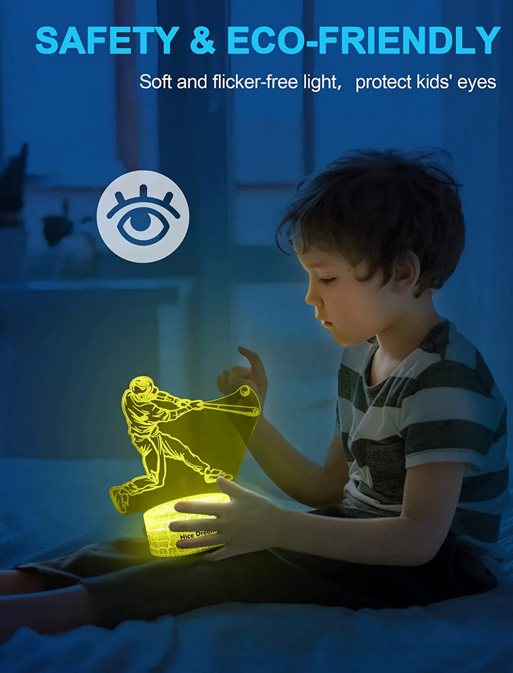 3D Illusion Acrylic LED Night Light I45231