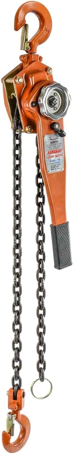 Lever Chain Hoist 1.5-Ton Capacity, 5 ft. Lift H81976