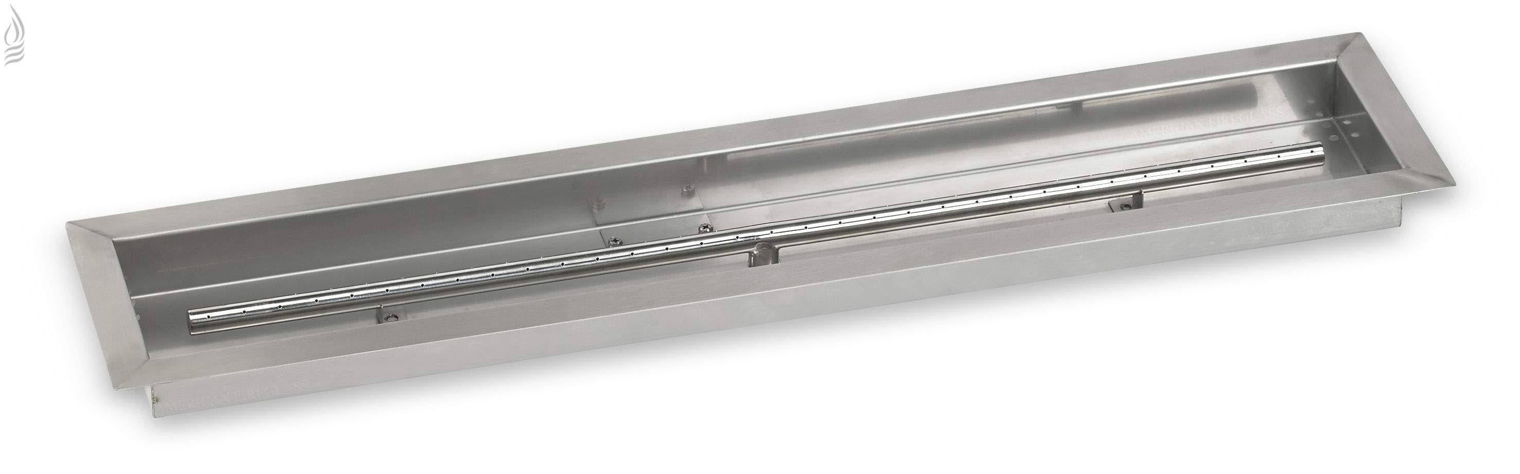 36x22 x 6x22 Stainless Steel Linear Drop-In Fire Pit Pan F35633