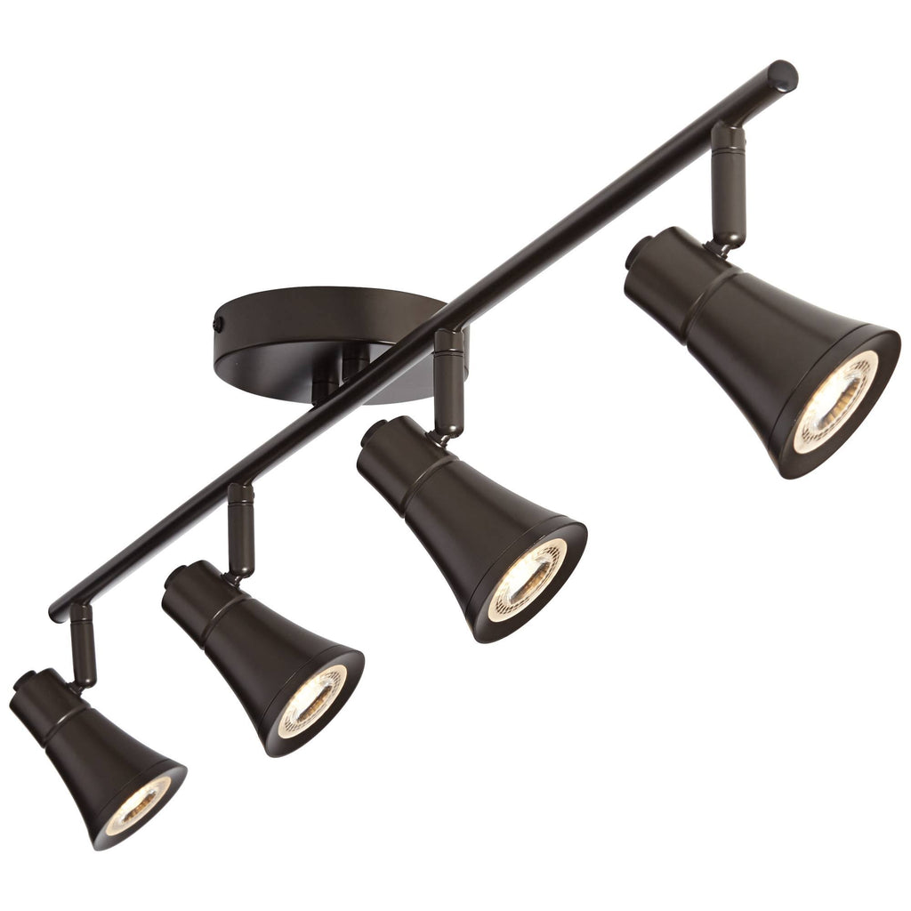 Bronze 4-Light LED Track Fixture J826