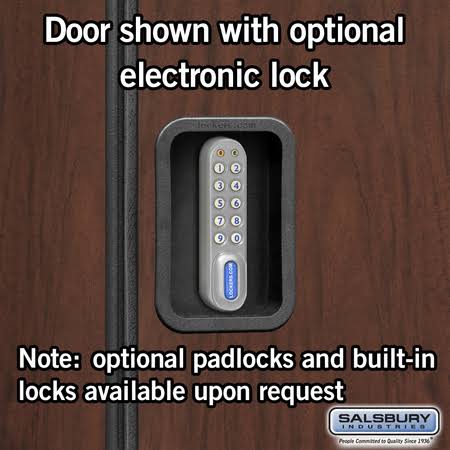 Mahogany Wood Locker O230889