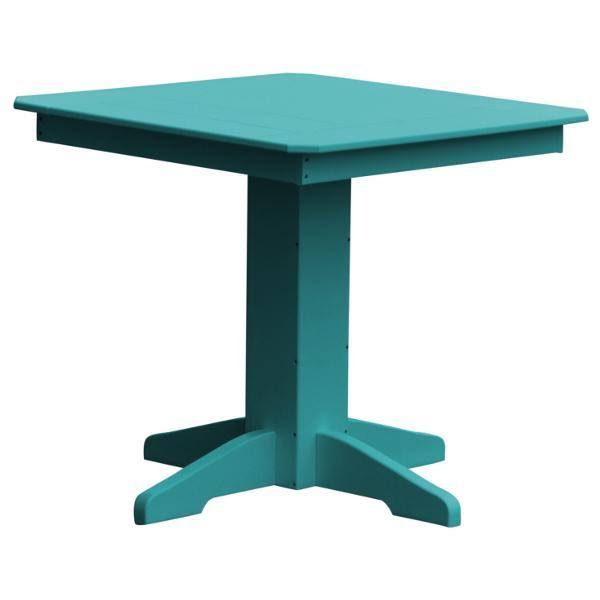 Recycled Plastic Square Dining Table P723217