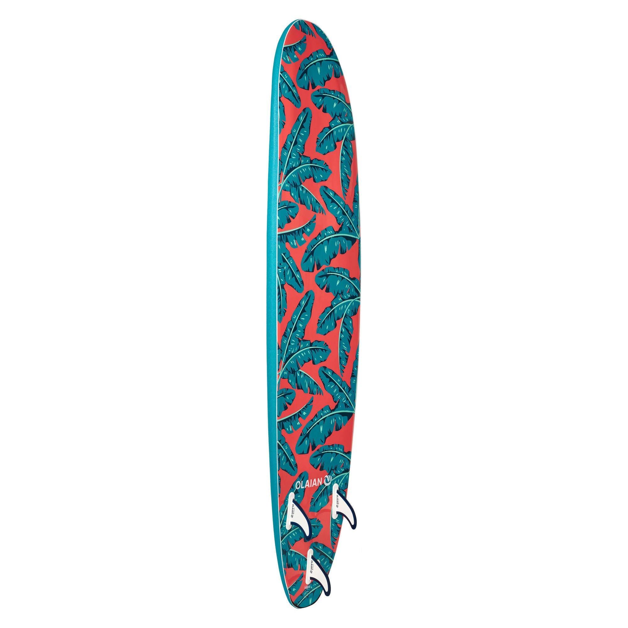 7x22 Foam Surfboard with Leash and 3 Fins X75284