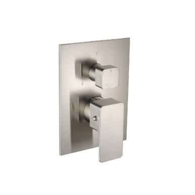 Brushed Nickel Trim for 3/4 Thermostatic Valve with 3-Way Diverter H2546