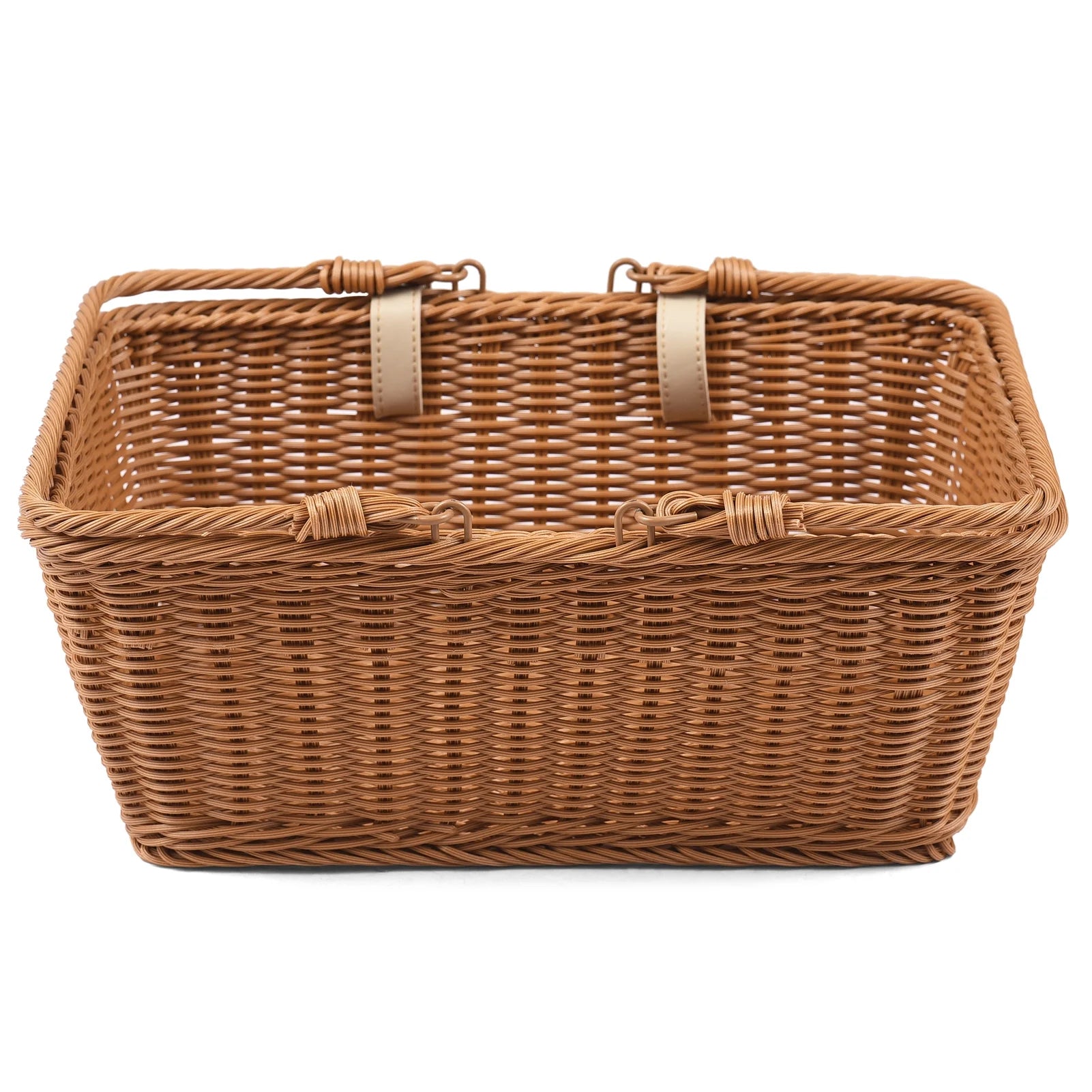 Hand Woven Wicker Bike Basket W3411