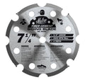 7-1/4x22 Fiber Cement Circular Saw Blade X50631