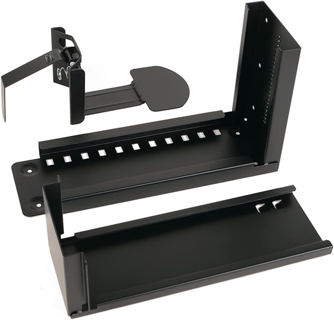 Adjustable Under Desk Mount PC Computer Case Holder Pack of 2 D284469