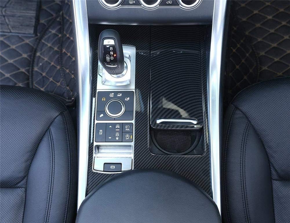 Carbon Fiber Style ABS Plastic Center Console Panel Cover Trim T74020