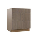 Driftwood Brown Pots and Pans Drawer Base Kitchen Cabinet R8550