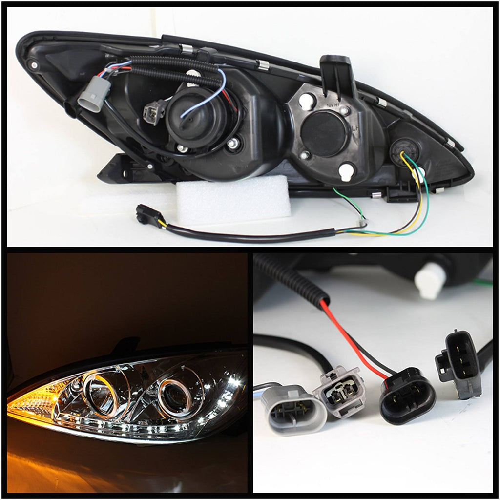 Chrome Projector Headlights T15395
