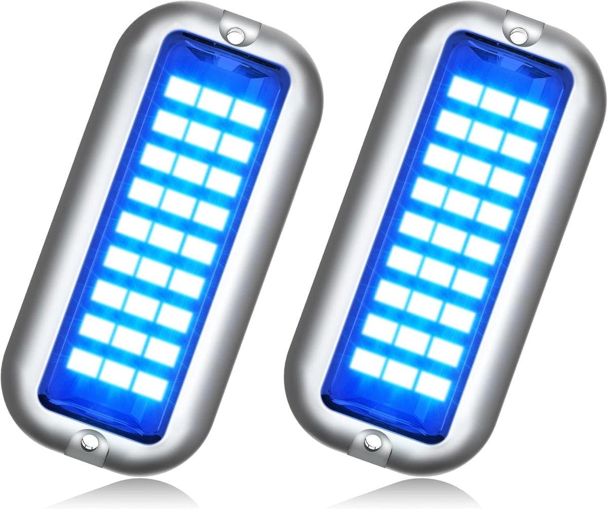 Blue 316 Stainless Steel Marine LED Boat Light C585569