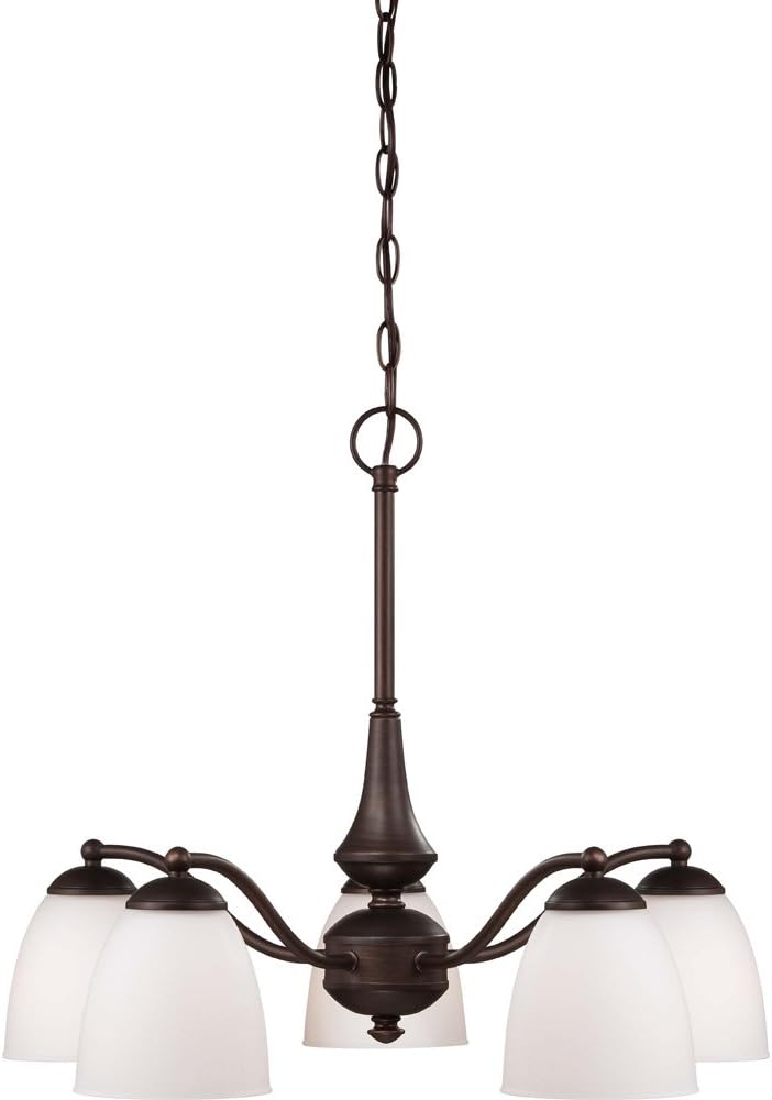 Three Light Vanity Frosted Glass Brushed Nickel Fixture D66548