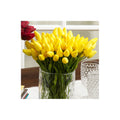 Yellow Petite Tulip 9-Piece Bunch Long Set of 12 Pcs U953