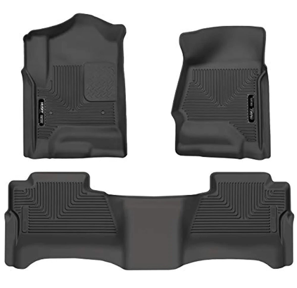 Black Front & 2nd Seat Floor Liners J433